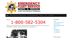Desktop Screenshot of emergencyfleetservice.com